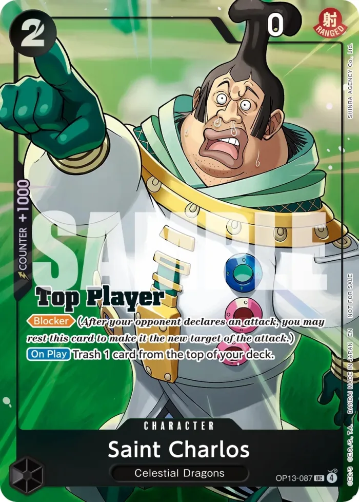 Saint Charlos Special Tournament Promos card