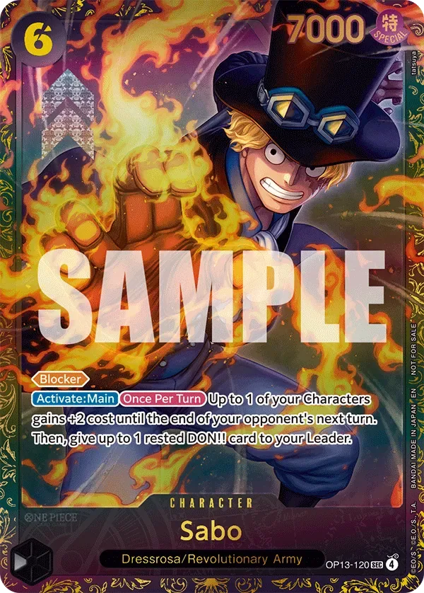 Sabo Special Tournament Promos card