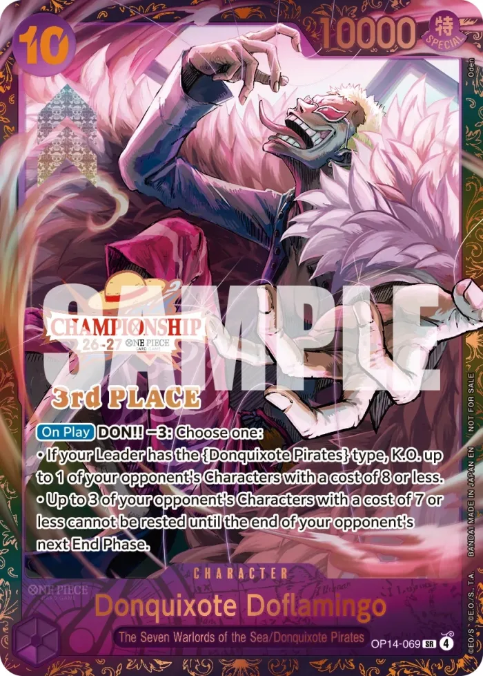 Donquixote Doflamingo Special Tournament Promos card