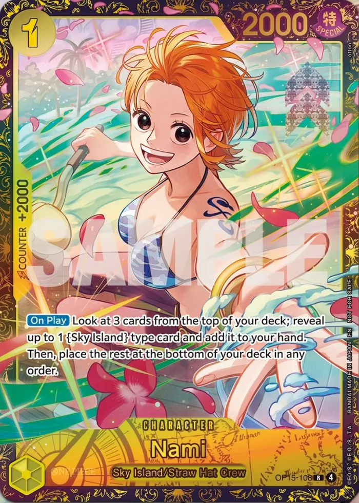Nami Special Tournament Promos card