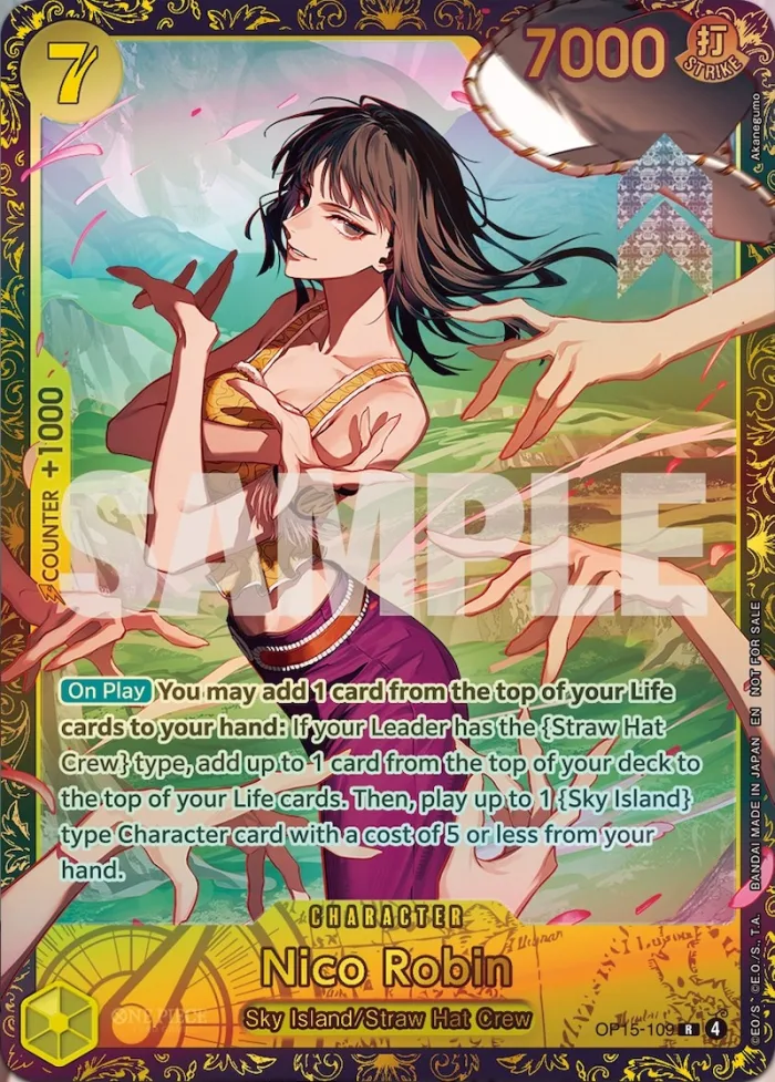 Nico Robin Special Tournament Promos card