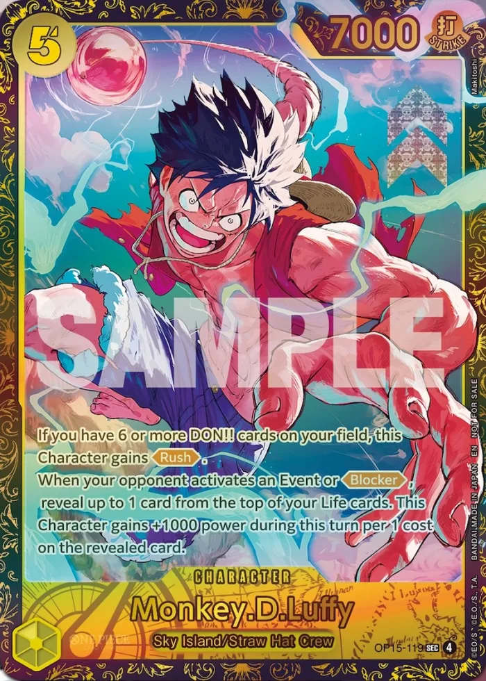 Monkey.D.Luffy Special Tournament Promos card