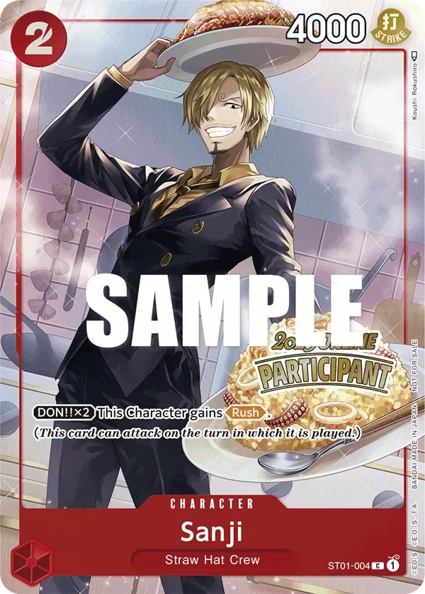 Sanji Special Tournament Promos card
