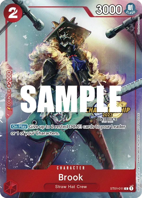 Brook Special Tournament Promos card
