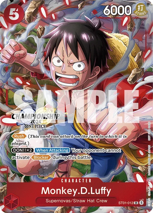 Monkey.D.Luffy Special Tournament Promos card
