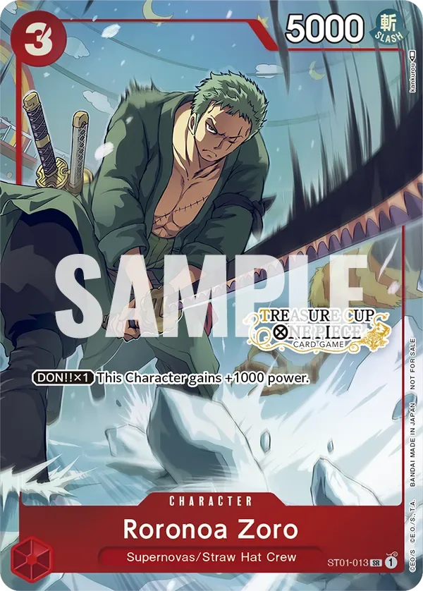 Roronoa Zoro Special Tournament Promos card