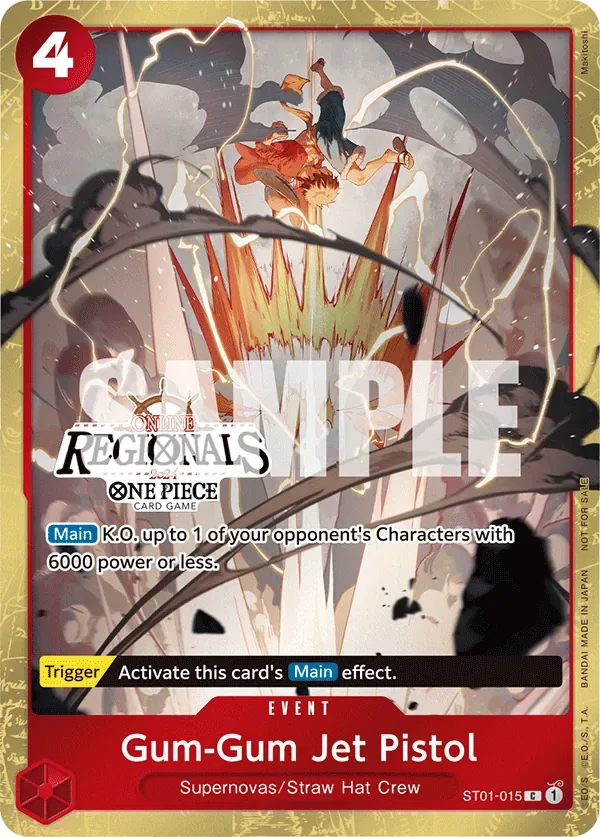 Gum-Gum Jet Pistol Special Tournament Promos card
