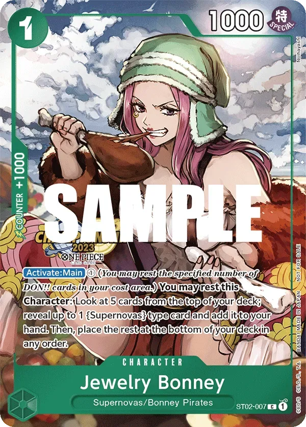 Jewelry Bonney Special Tournament Promos card