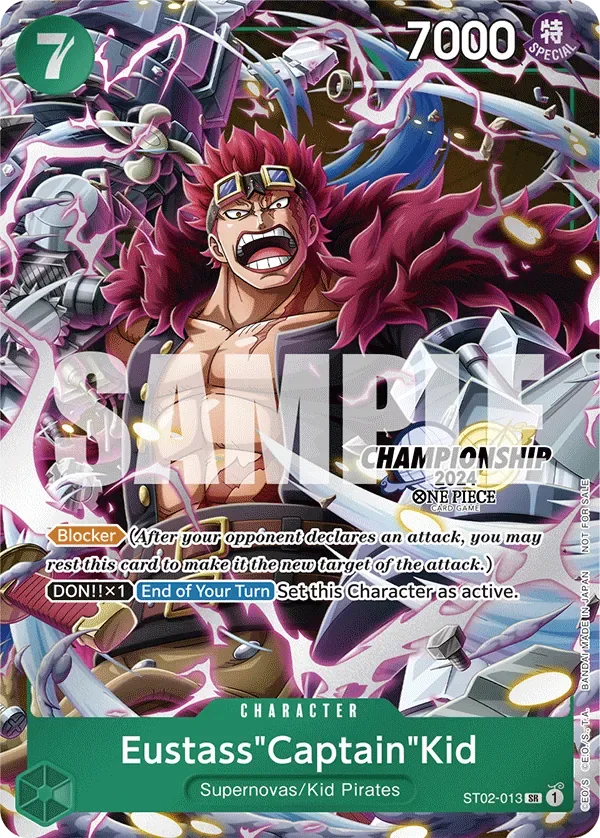 Eustass"Captain"Kid Special Tournament Promos card