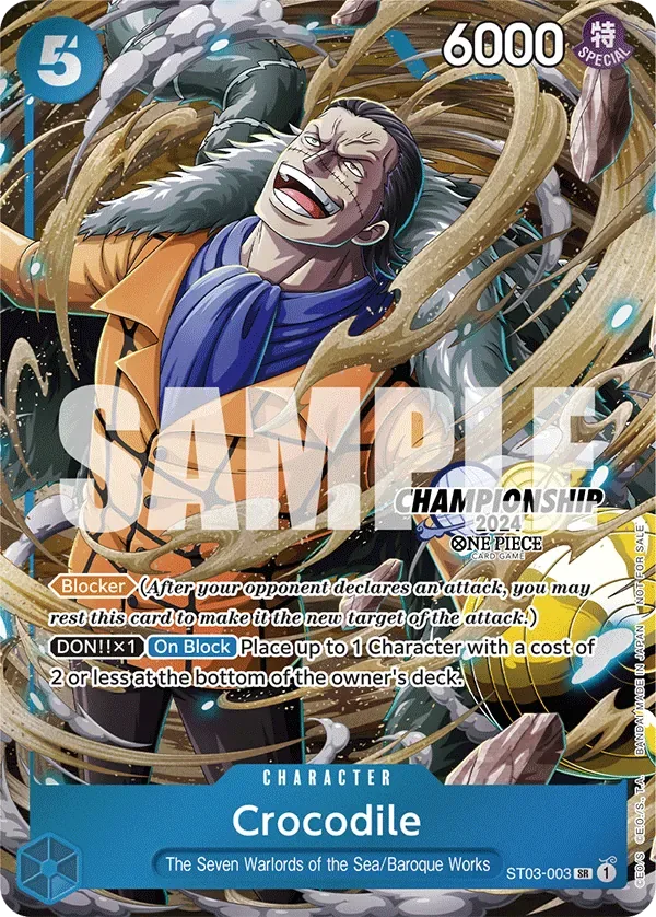 Crocodile Special Tournament Promos card