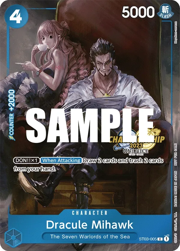 Dracule Mihawk Special Tournament Promos card