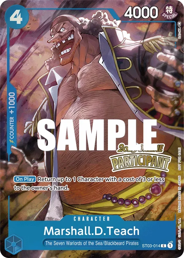 Marshall.D.Teach Special Tournament Promos card