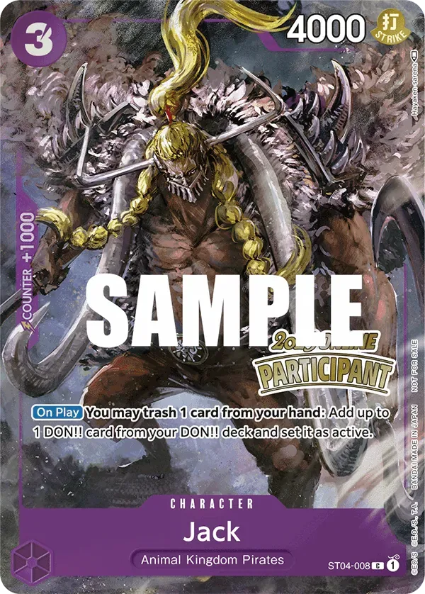 Jack Special Tournament Promos card