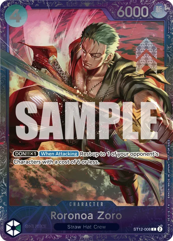 Roronoa Zoro Special Tournament Promos card