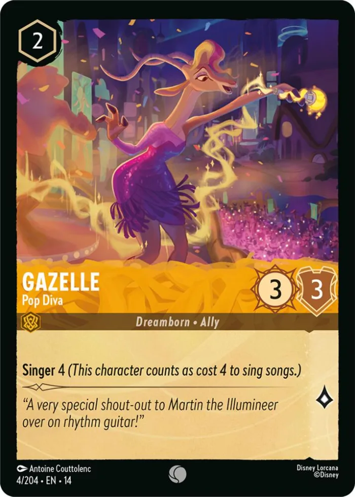 Gazelle Hyperia City card