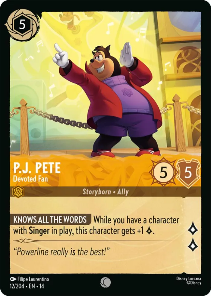 P.J. Pete Hyperia City card