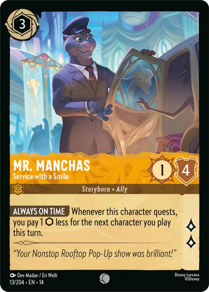 Mr. Manchas Hyperia City card