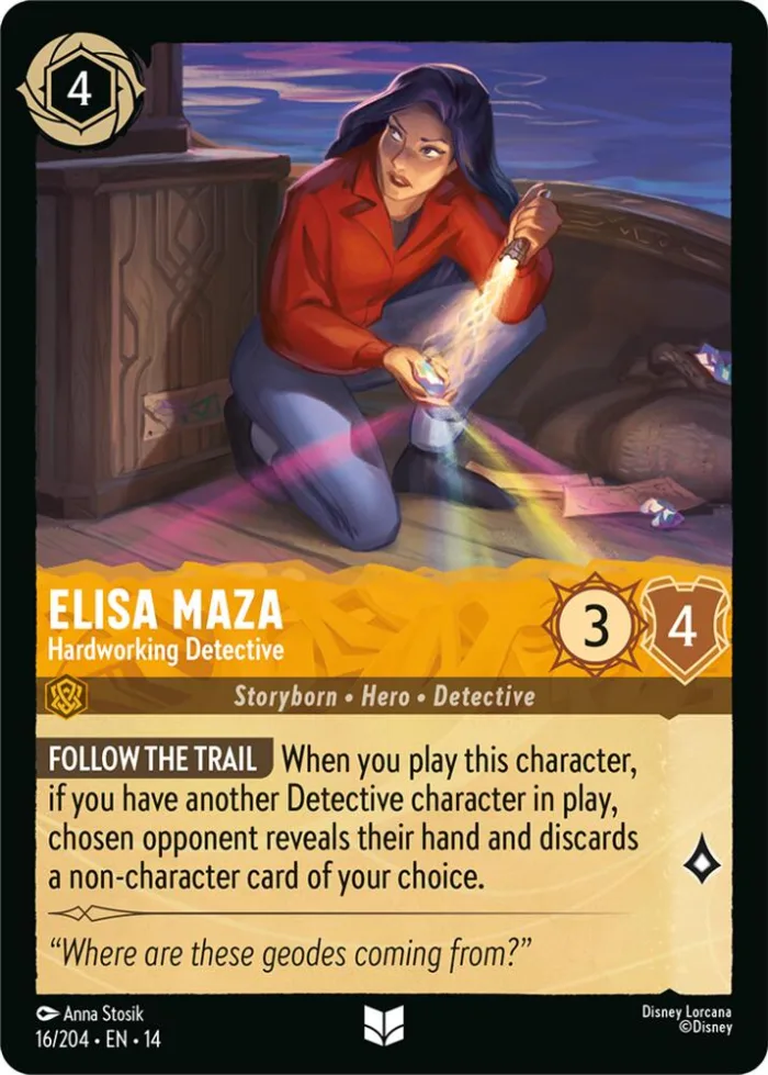 Elisa Maza Hyperia City card