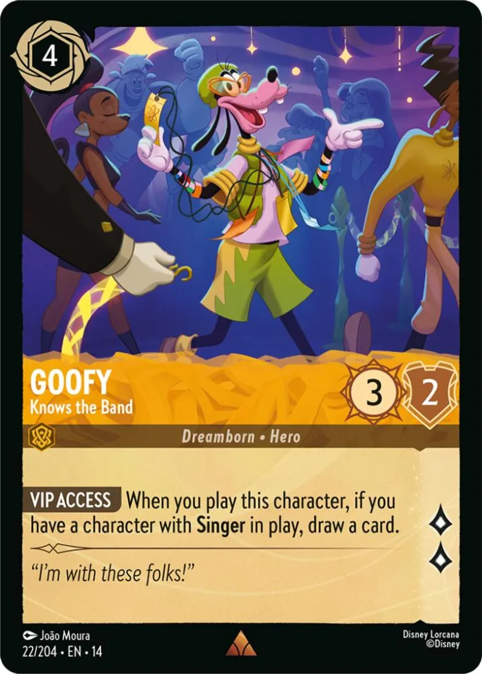 Goofy Hyperia City card