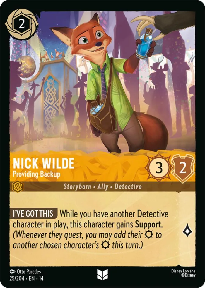 Nick Wilde Hyperia City card