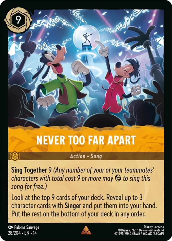 Never Too Far Apart Hyperia City card