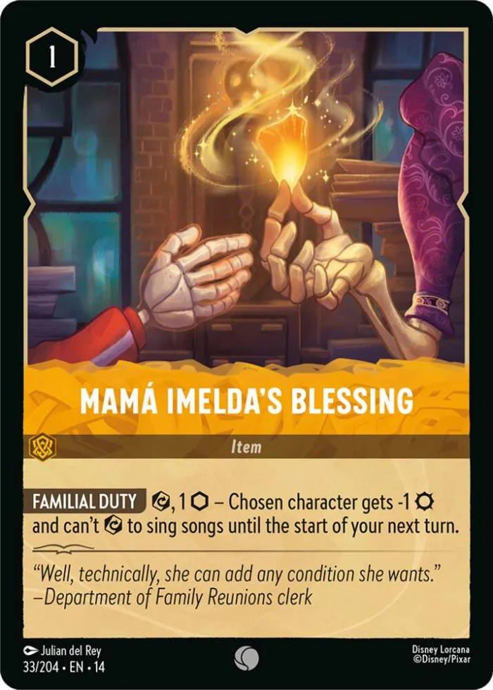 Mamá Imelda's Blessing Hyperia City card