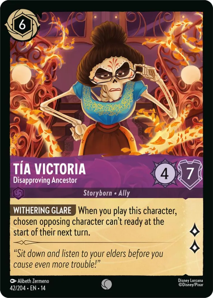 Tía Victoria Hyperia City card