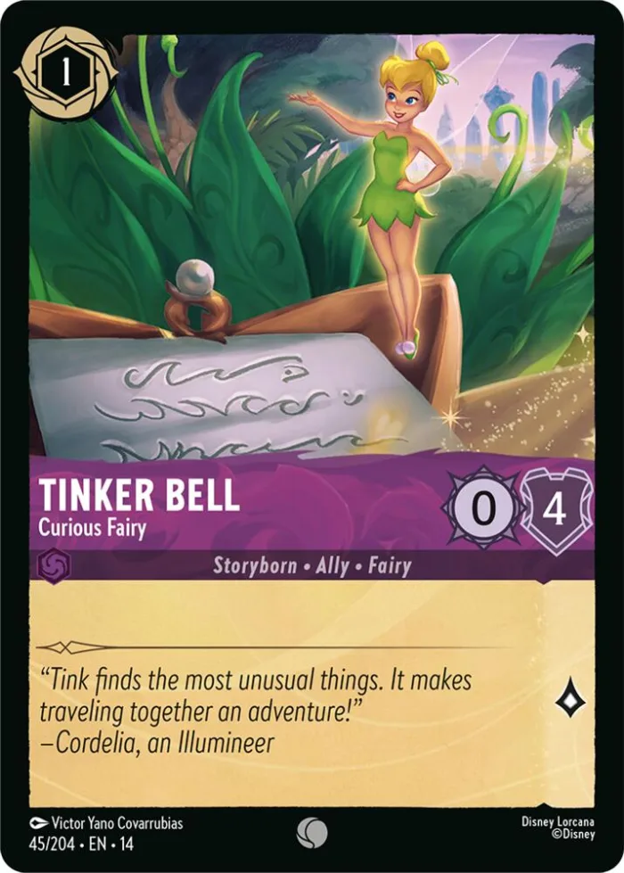 Tinker Bell Hyperia City card