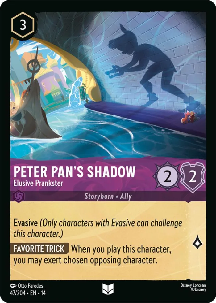 Peter Pan's Shadow Hyperia City card