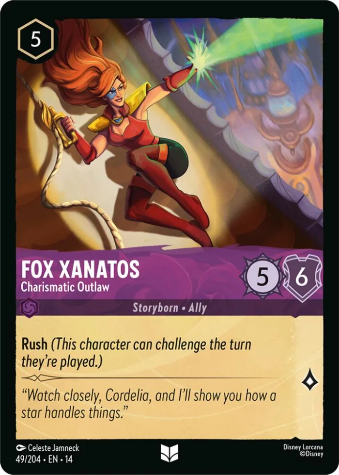 Fox Xanatos Hyperia City card