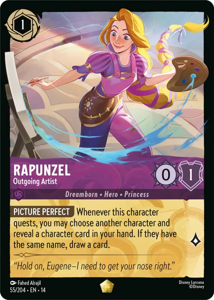 Rapunzel Hyperia City card