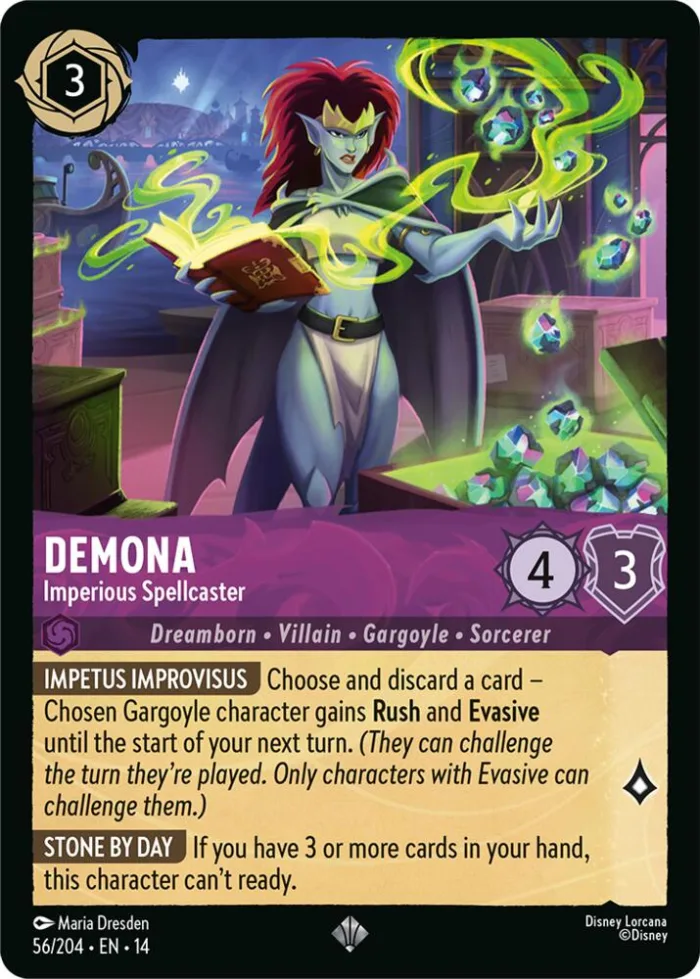 Demona Hyperia City card
