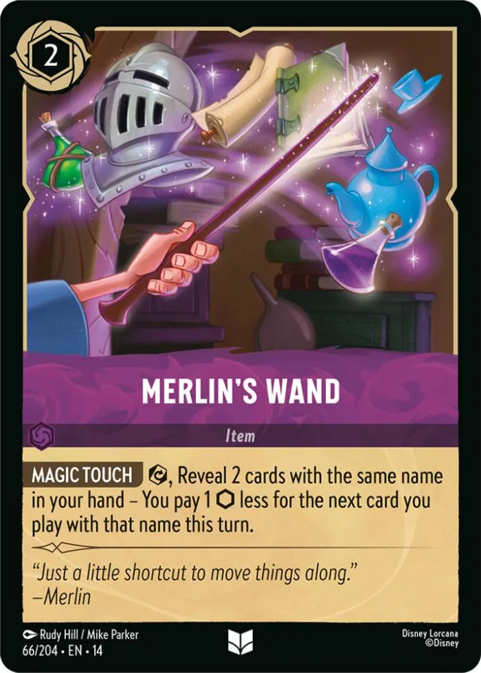 Merlin's Wand Hyperia City card
