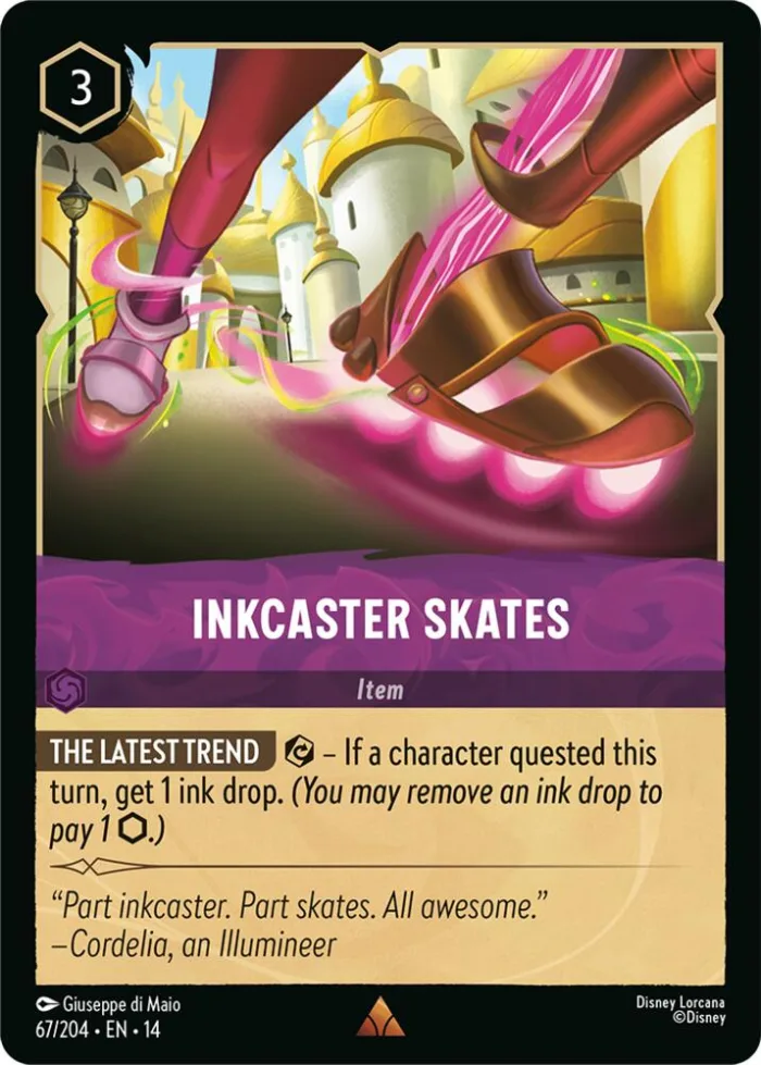 Inkcaster Skates Hyperia City card