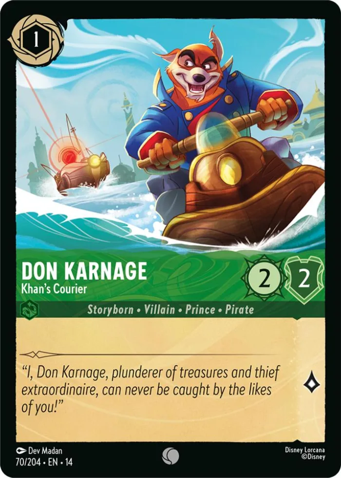 Don Karnage Hyperia City card