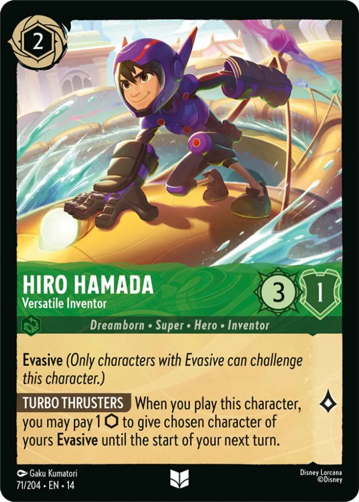 Hiro Hamada Hyperia City card