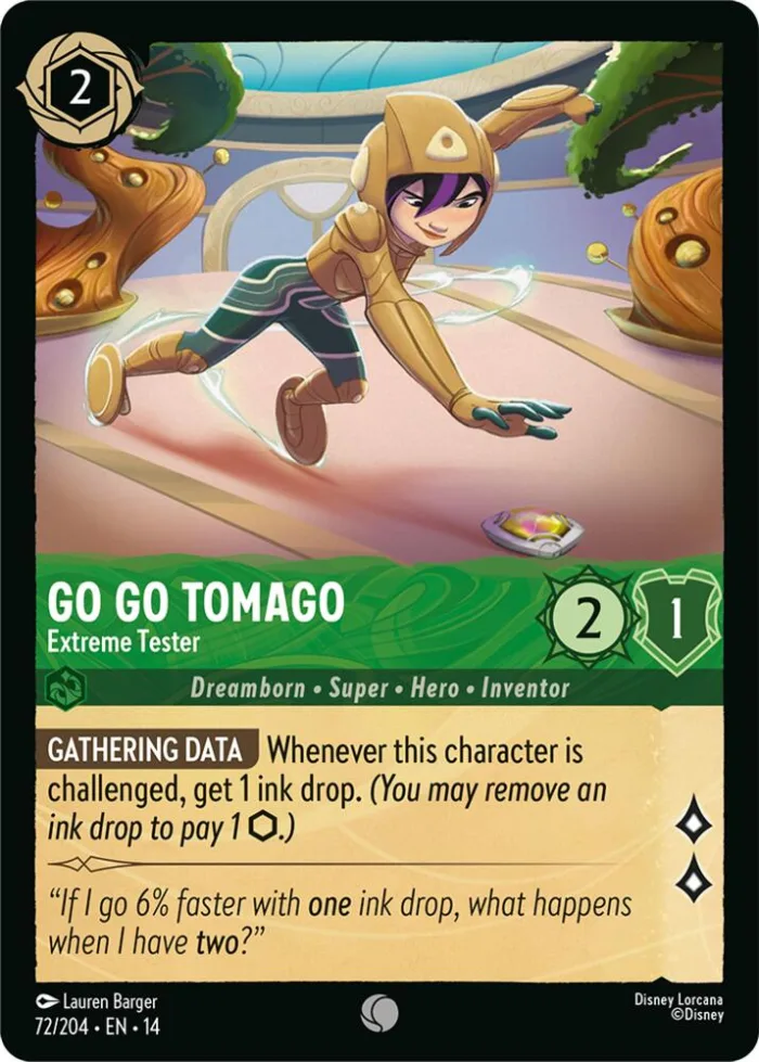 Go Go Tomago Hyperia City card