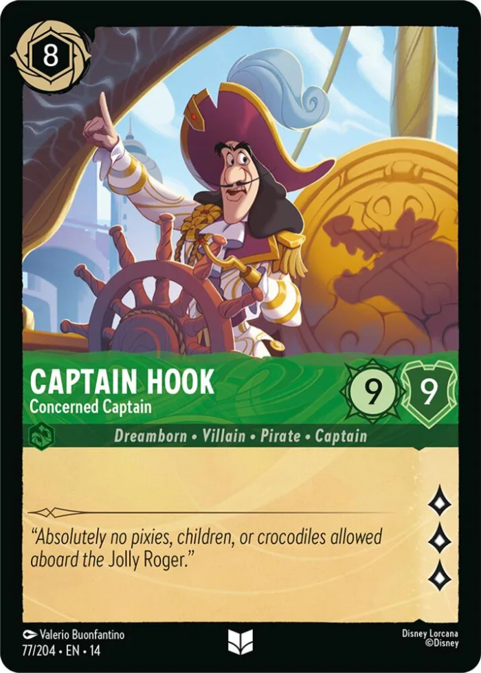 Captain Hook Hyperia City card