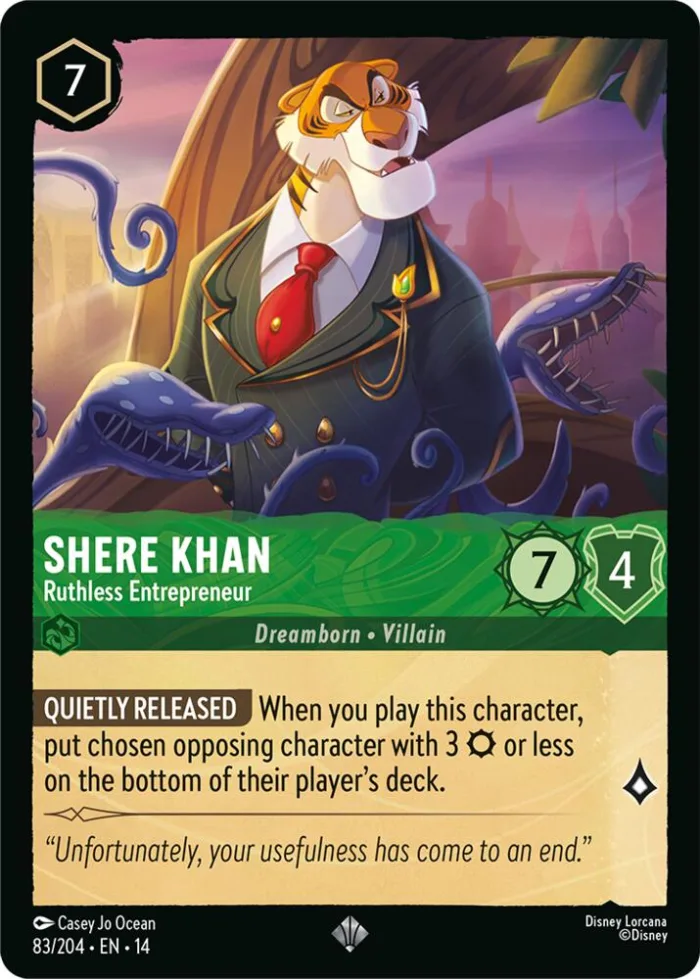 Shere Khan Hyperia City card