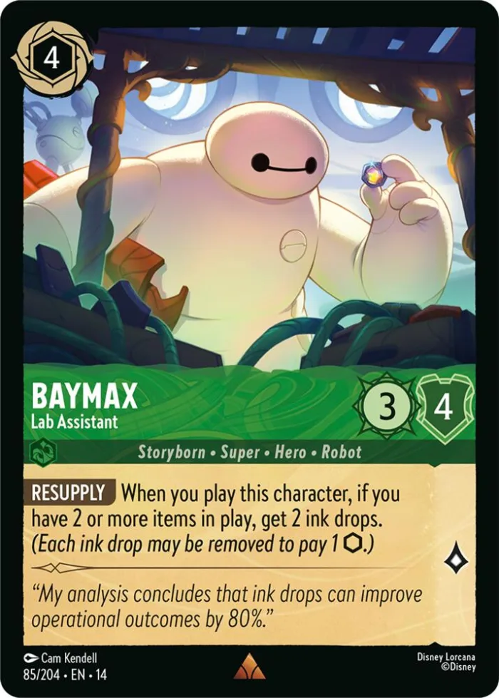 Baymax Hyperia City card