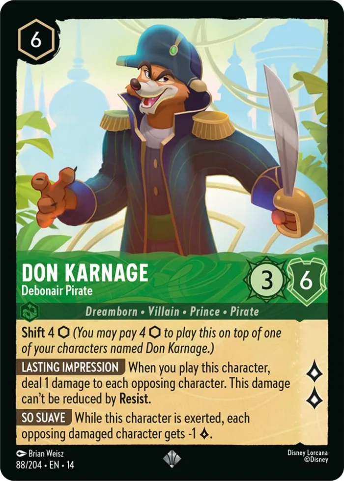 Don Karnage Hyperia City card