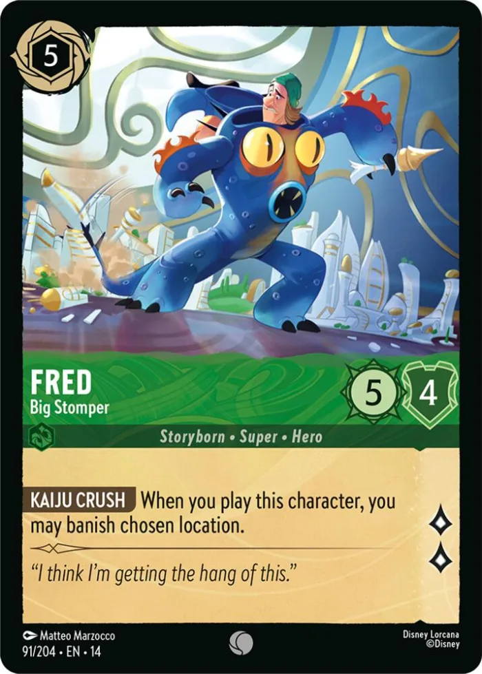 Fred Hyperia City card