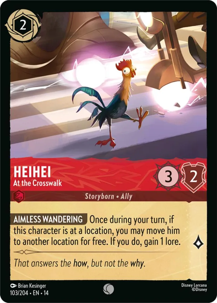 Heihei Hyperia City card