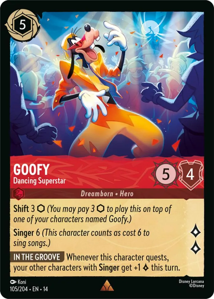 Goofy Hyperia City card