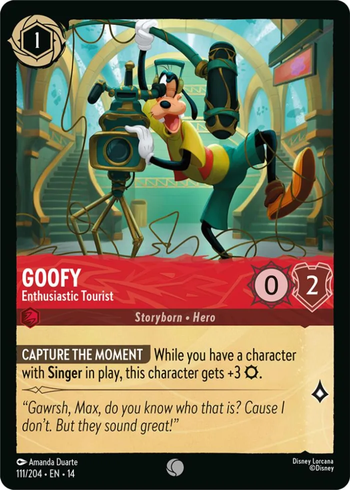 Goofy Hyperia City card