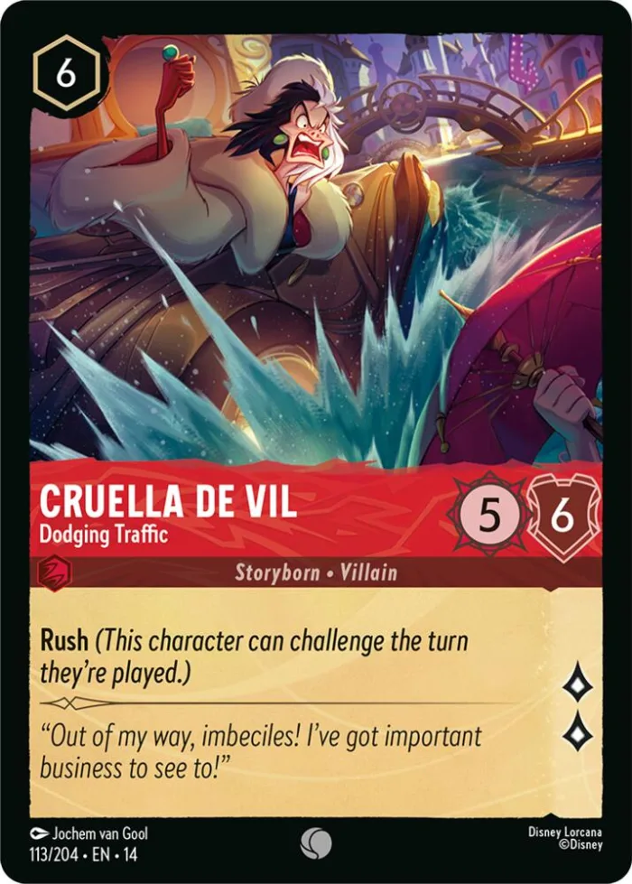 Cruella De Vil Hyperia City card