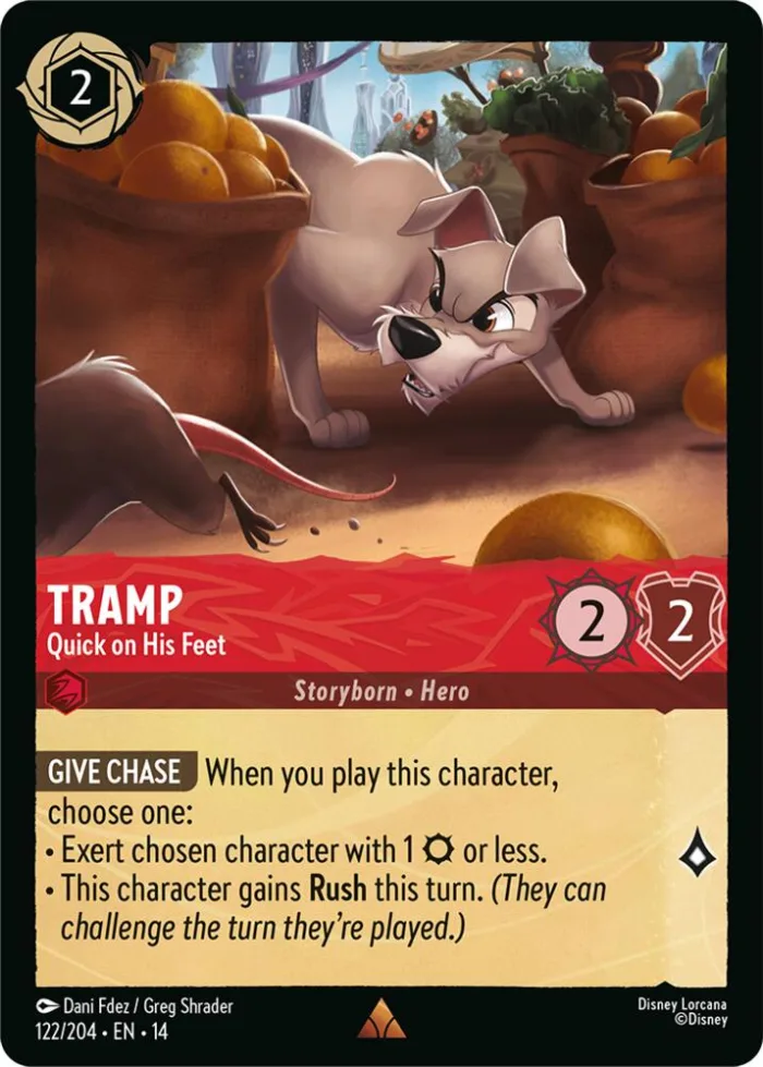 Tramp Hyperia City card