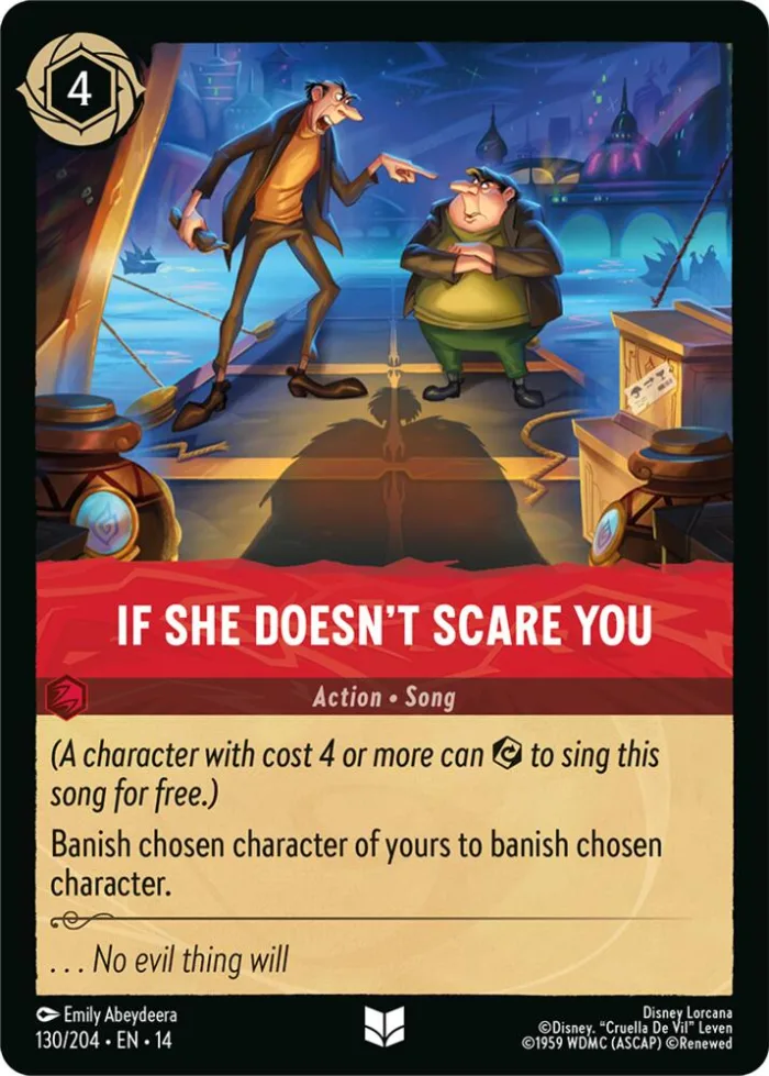 If She Doesn't Scare You Hyperia City card