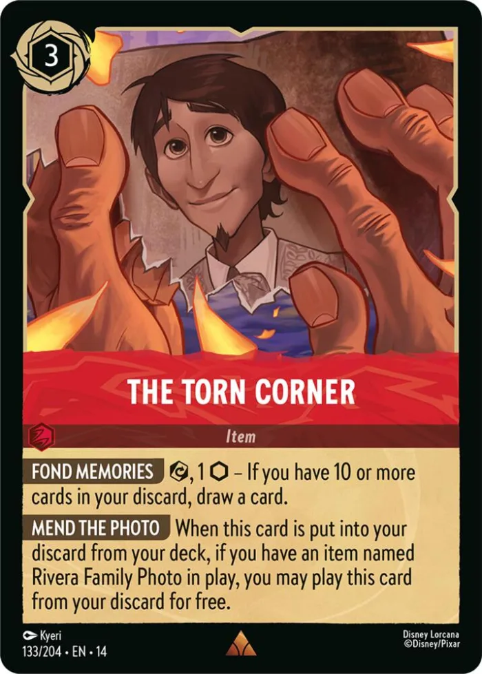 The Torn Corner Hyperia City card