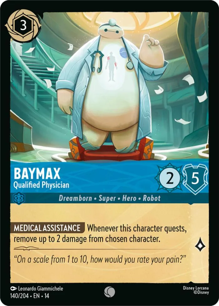 Baymax Hyperia City card